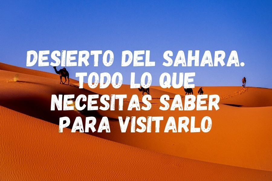 Desierto del Sahara (Merzouga). Todo lo que necesitas.