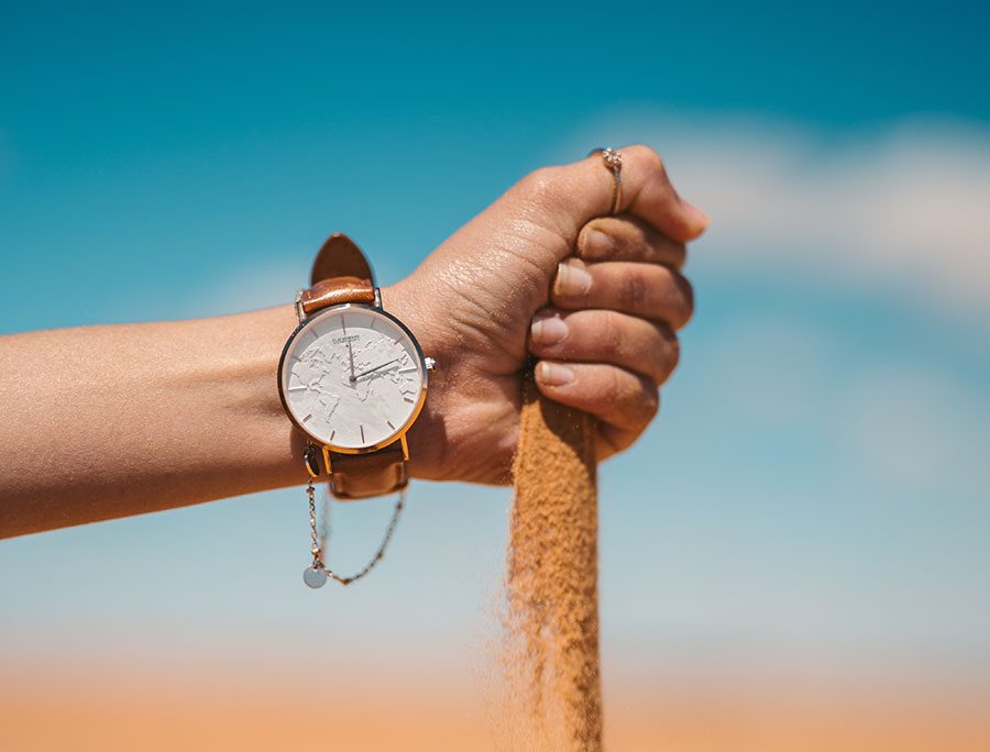 reloj desierto